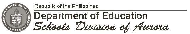 DepEd Aurora